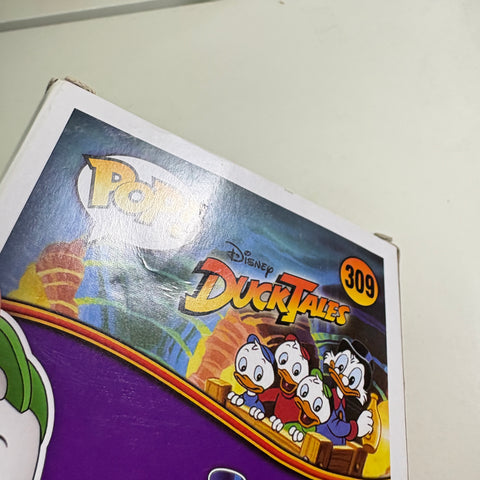 BOX FLAWS VIEW PHOTOS Louie - Ducktales Disney Funko Pop 309 Vinyl Figure (11.4 Cm L × 8.9 Cm W × 15.9 Cm H)