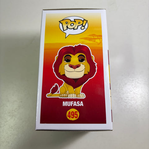 Mufasa - Lion King Disney Funko Pop 495 Vinyl Figure Exclusive