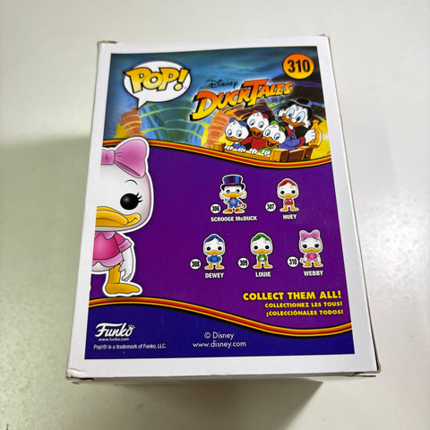 BOX FLAWS VIEW PHOTOS Webby - Ducktales Disney Funko Pop 310 Vinyl Figure (11.4 Cm L × 8.9 Cm W × 15.9 Cm H)