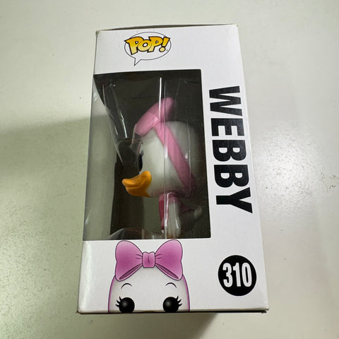 BOX FLAWS VIEW PHOTOS Webby - Ducktales Disney Funko Pop 310 Vinyl Figure (11.4 Cm L × 8.9 Cm W × 15.9 Cm H)