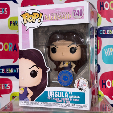 Ursula as Vanessa - The Little Mermaid Disney Funko Pop 740 Vinyl Figure Exclusive