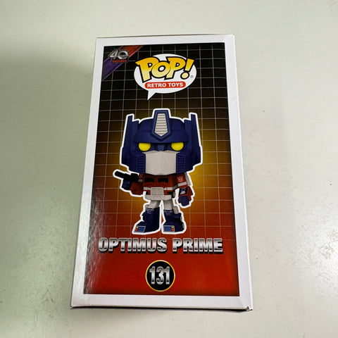 Optimus Prime - Transformers Funko Pop 131 Vinyl Figure (11.4 Cm L × 8.9 Cm W × 15.9 Cm H)