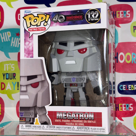 Megatron - Transformers Funko Pop 132 Vinyl Figure (11.4 Cm L × 8.9 Cm W × 15.9 Cm H)