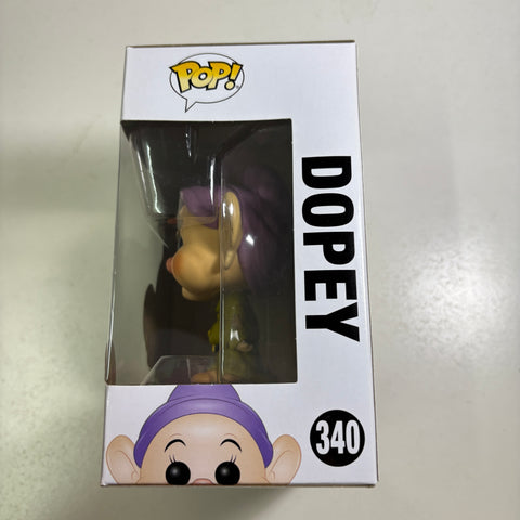 STICKER RESIDUE Dopey - Snow White Disney Funko Pop 340 Vinyl Figure