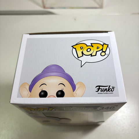 STICKER RESIDUE Dopey - Snow White Disney Funko Pop 340 Vinyl Figure