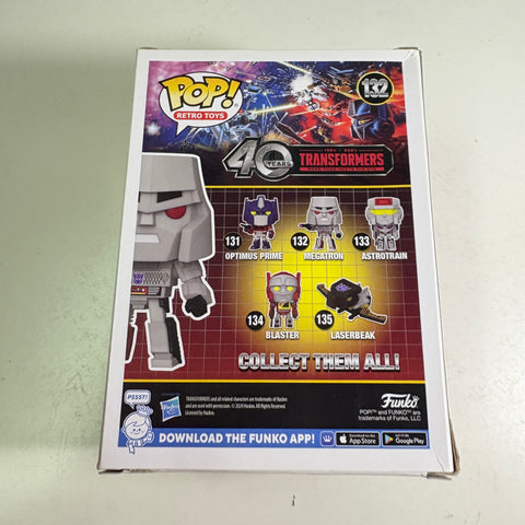 Megatron - Transformers Funko Pop 132 Vinyl Figure (11.4 Cm L × 8.9 Cm W × 15.9 Cm H)