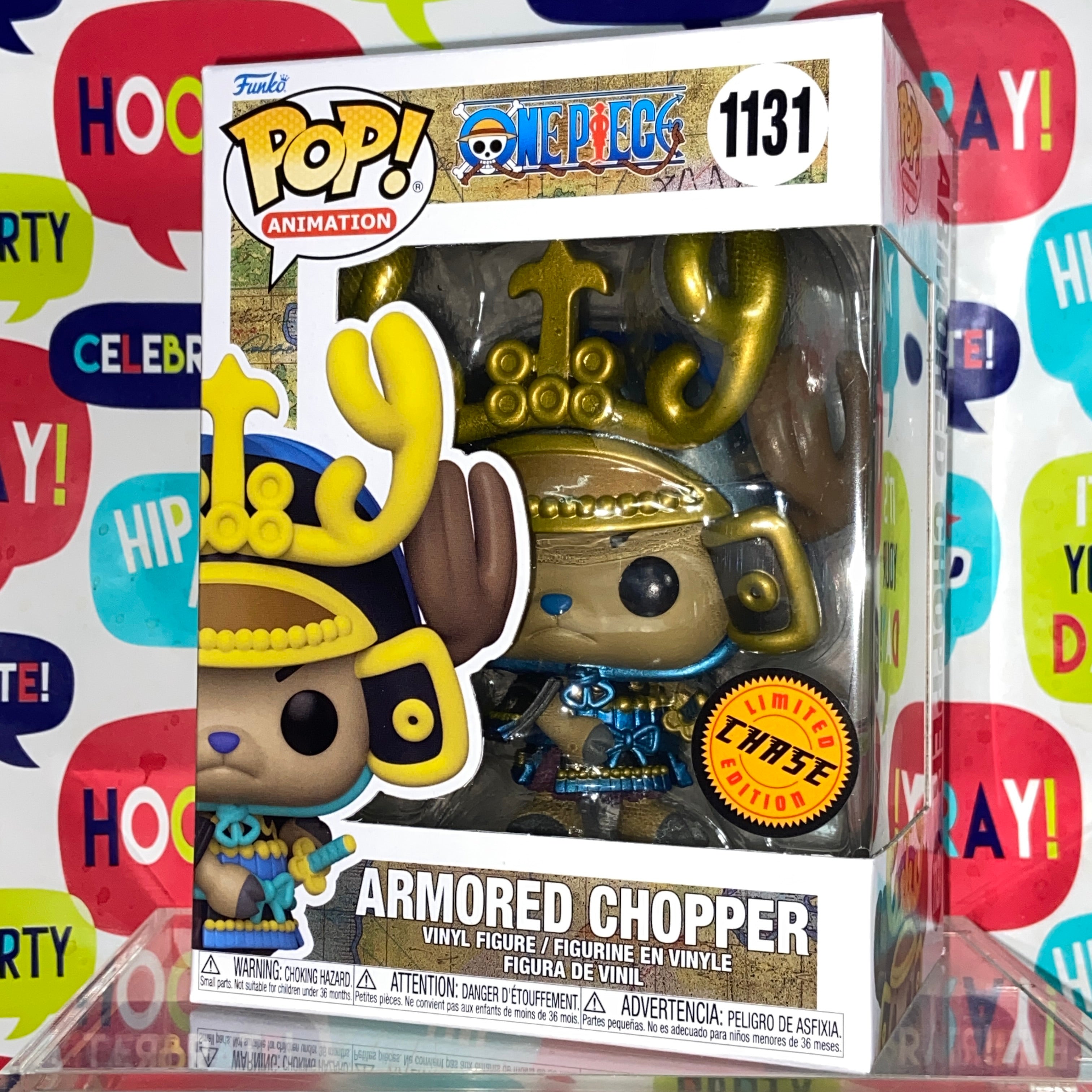 Funko Pop Chase Armored Chopper online Exclusive ONE PIECE