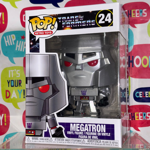 Megatron - Transformers Funko Pop 24 Vinyl Figure (11.4 Cm L × 8.9 Cm W × 15.9 Cm H)