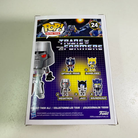 Megatron - Transformers Funko Pop 24 Vinyl Figure (11.4 Cm L × 8.9 Cm W × 15.9 Cm H)