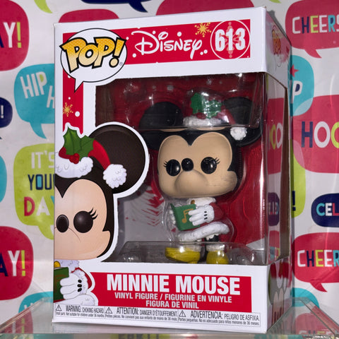 Minnie Mouse Christmas - Disney Funko Pop 613 Vinyl Figure (11.4 Cm L × 8.9 Cm W × 15.9 Cm H)