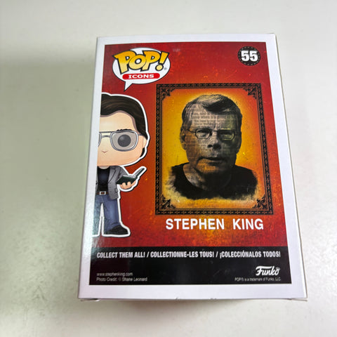 Stephen King with Red Balloon - Funko Pop 55 Vinyl Figure (11.4 Cm L × 8.9 Cm W × 15.9 Cm H)