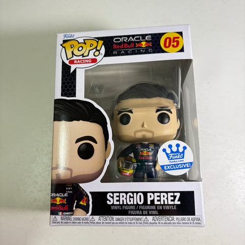 Sergio Perez EXCLUSIVE - Funko Pop RACING 05 Vinyl Figure (11.4 Cm L × 8.9 Cm W × 15.9 Cm H)