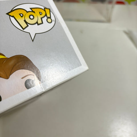 SEVERE BOX DAMAGE Belle - Beauty and the Beast Disney Funko Pop 221 Vinyl Figure