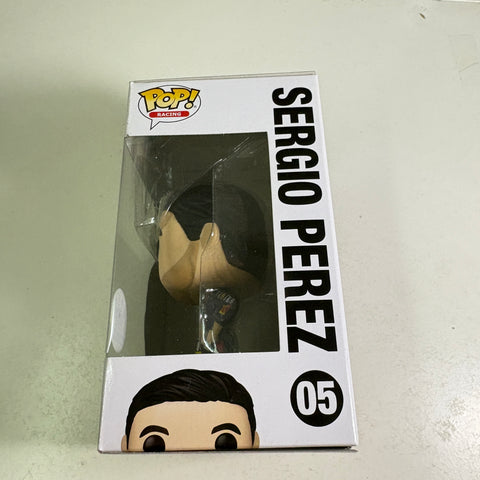 Sergio Perez EXCLUSIVE - Funko Pop RACING 05 Vinyl Figure (11.4 Cm L × 8.9 Cm W × 15.9 Cm H)