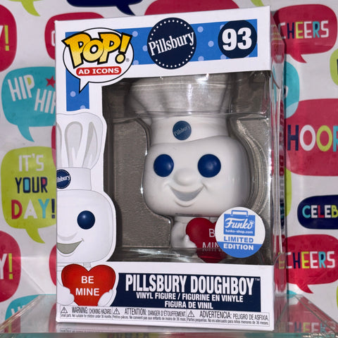 Pillsbury Doughboy Be Mine - Funko Pop 93 Vinyl Figure (11.4 Cm L × 8.9 Cm W × 15.9 Cm H)