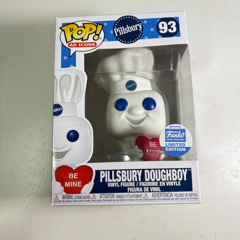 Pillsbury Doughboy Be Mine - Funko Pop 93 Vinyl Figure (11.4 Cm L × 8.9 Cm W × 15.9 Cm H)