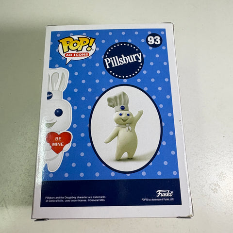Pillsbury Doughboy Be Mine - Funko Pop 93 Vinyl Figure (11.4 Cm L × 8.9 Cm W × 15.9 Cm H)
