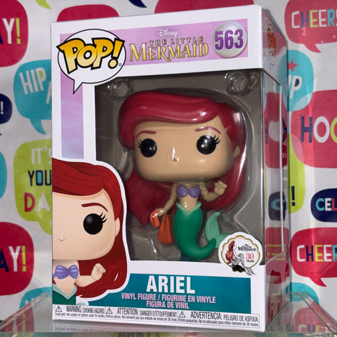 Ariel - The Little Mermaid Disney Funko Pop 563 Vinyl Figure (11.4 Cm L × 8.9 Cm W × 15.9 Cm H)