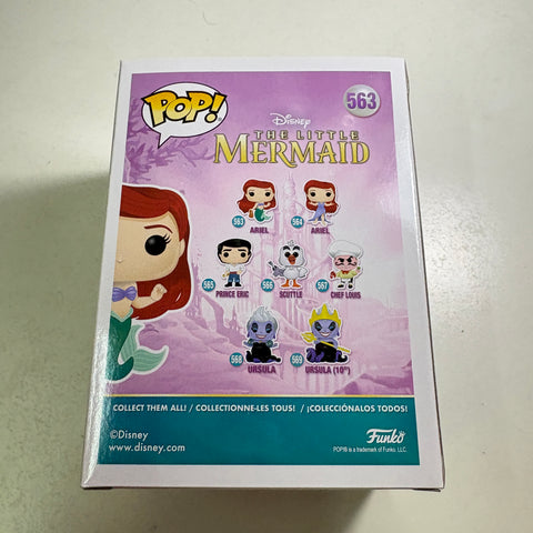 Ariel - The Little Mermaid Disney Funko Pop 563 Vinyl Figure (11.4 Cm L × 8.9 Cm W × 15.9 Cm H)