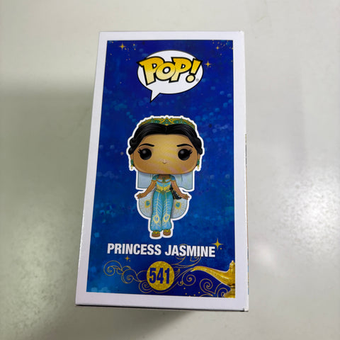 BOX FLAWS VIEW PHOTOS Princess Jasmine (DIAMOND) - Aladdin Disney Funko Pop 541 Vinyl Figure Exclusive