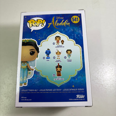 BOX FLAWS VIEW PHOTOS Princess Jasmine (DIAMOND) - Aladdin Disney Funko Pop 541 Vinyl Figure Exclusive