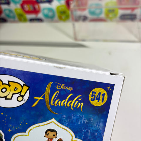 BOX FLAWS VIEW PHOTOS Princess Jasmine (DIAMOND) - Aladdin Disney Funko Pop 541 Vinyl Figure Exclusive
