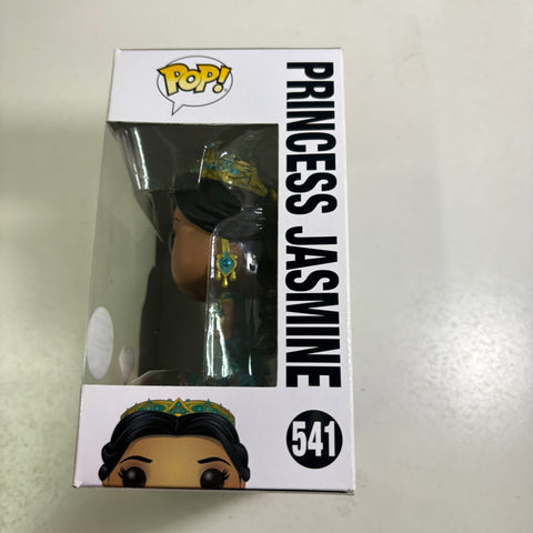 BOX FLAWS VIEW PHOTOS Princess Jasmine (DIAMOND) - Aladdin Disney Funko Pop 541 Vinyl Figure Exclusive