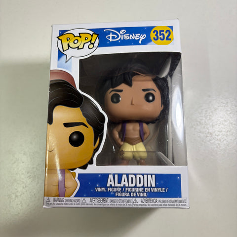 BOX FLAWS VIEW PHOTOS - Aladdin Disney Funko Pop 352 Vinyl Figure