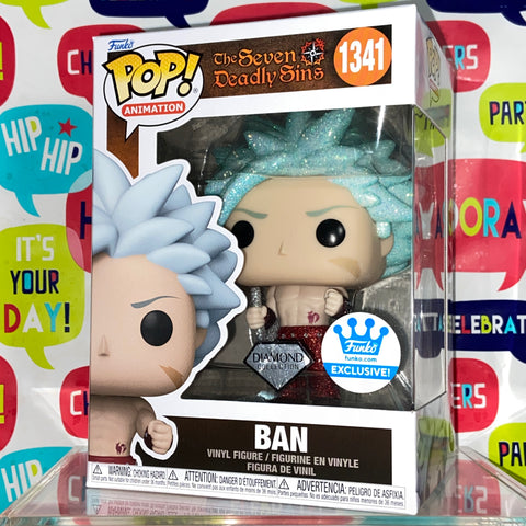 The Seven Deadly Sins - Ban (Diamond Edition) Funko Pop 1341 Funko Shop Exclusive