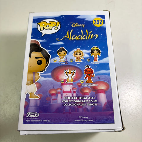 BOX FLAWS VIEW PHOTOS - Aladdin Disney Funko Pop 352 Vinyl Figure