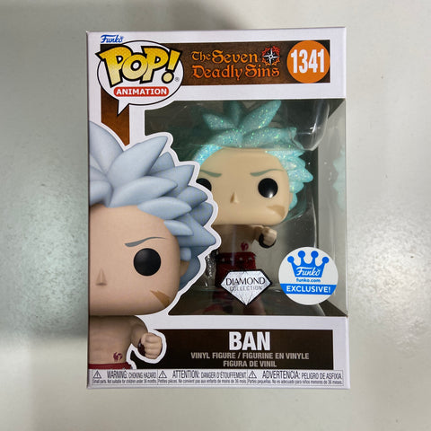 The Seven Deadly Sins - Ban (Diamond Edition) Funko Pop 1341 Funko Shop Exclusive