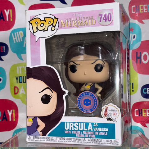 BOX FLAWS VIEW PHOTOS Ursula Pop in a Box - The Little Mermaid Disney Funko Pop 740 Vinyl Figure (11.4 Cm L × 8.9 Cm W × 15.9 Cm H)
