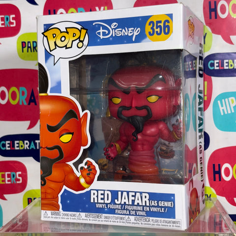 BOX FLAWS VIEW PHOTOS Red Jafar as Genie - Aladdin Disney Funko Pop 356 Vinyl Figure