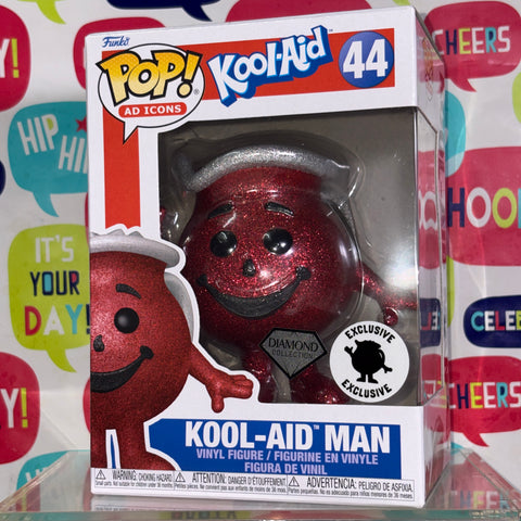 Kool-Aid Man DIAMOND EXCLUSIVE - Funko Pop Vinyl Figure (11.4 Cm L × 8.9 Cm W × 15.9 Cm H)