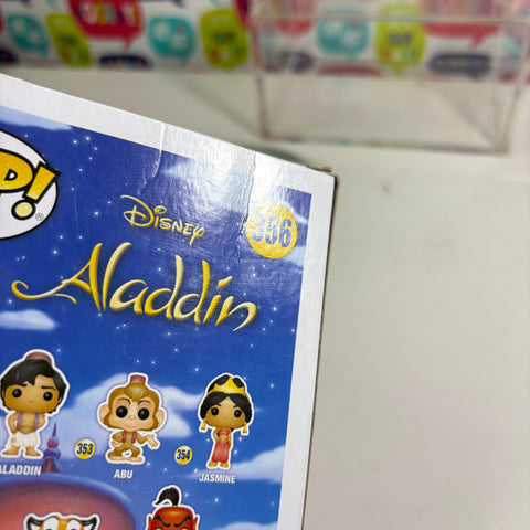BOX FLAWS VIEW PHOTOS Red Jafar as Genie - Aladdin Disney Funko Pop 356 Vinyl Figure