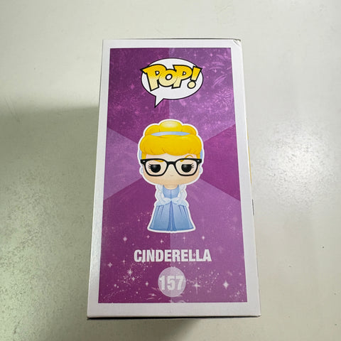 Cinderella NERD - Disney Funko Pop 157 Exclusive Vinyl Figure (11.4 Cm L × 8.9 Cm W × 15.9 Cm H)