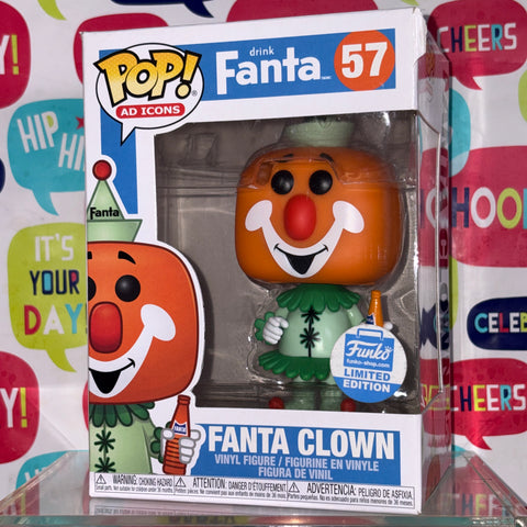 Fanta Clown - Funko Pop 57 Vinyl Figure (11.4 Cm L × 8.9 Cm W × 15.9 Cm H)