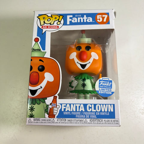 Fanta Clown - Funko Pop 57 Vinyl Figure (11.4 Cm L × 8.9 Cm W × 15.9 Cm H)