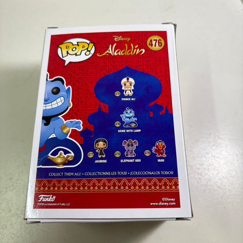 Genie GLOW IN THE DARK - Aladdin Disney Funko Pop 476 Vinyl Figure Exclusive