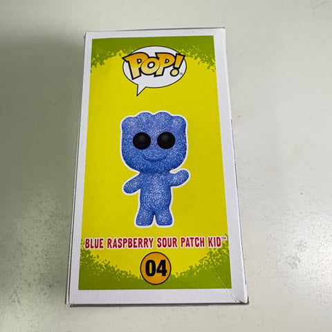 BOX DAMAGE VIEW PHOTOS Blue Raspberry Sour Patch Kid GLOW IN DARK - Funko Pop 04 Vinyl Figure (11.4 Cm L × 8.9 Cm W × 15.9 Cm H)