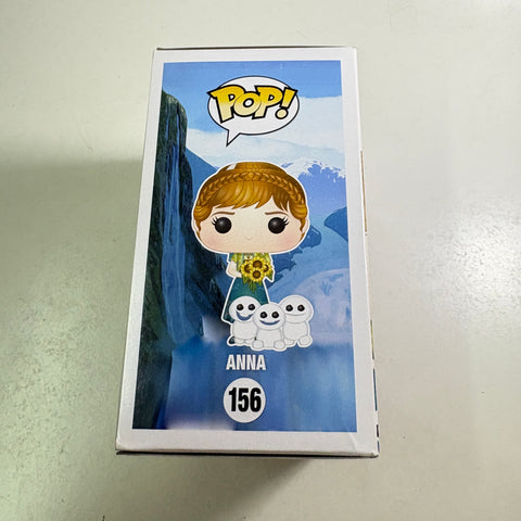 BOX FLAWS VIEW PHOTOS Anna - Frozen Disney Funko Pop 156 Vinyl Figure (11.4 Cm L × 8.9 Cm W × 15.9 Cm H)