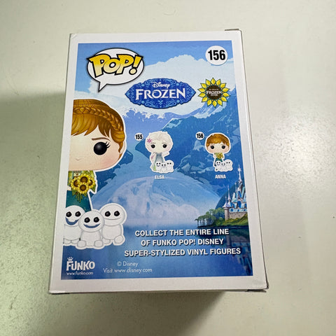 BOX FLAWS VIEW PHOTOS Anna - Frozen Disney Funko Pop 156 Vinyl Figure (11.4 Cm L × 8.9 Cm W × 15.9 Cm H)