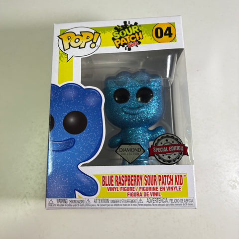 Blue Raspberry Sour Patch Kid DIAMOND GLITTER- Funko Pop Vinyl Figure (11.4 Cm L × 8.9 Cm W × 15.9 Cm H)