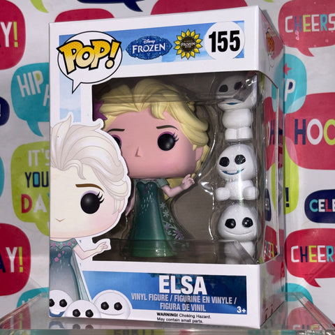 Elsa - Frozen Disney Funko Pop 155 Vinyl Figure (11.4 Cm L × 8.9 Cm W × 15.9 Cm H)