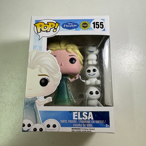Elsa - Frozen Disney Funko Pop 155 Vinyl Figure (11.4 Cm L × 8.9 Cm W × 15.9 Cm H)