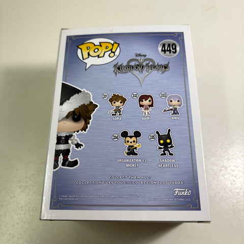BOX FLAWS VIEW PHOTOS Sora (CHRISTMAS TOWN) - Kingdom Hearts Disney Funko Pop 449 Vinyl Figure Exclusive
