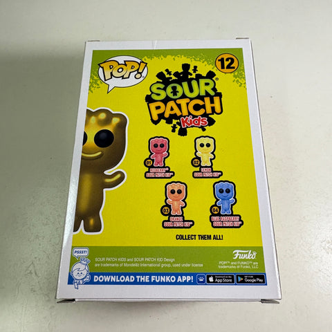 Golden Sour Patch Kid Metallic- Funko Pop 12 Vinyl Figure (11.4 Cm L × 8.9 Cm W × 15.9 Cm H)