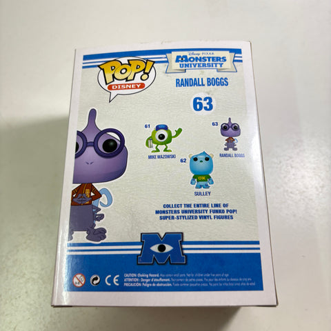 BOX FLAWS VIEW PHOTOS Randall Boggs - Monster's University Disney Funko Pop 63 Vinyl Figure (11.4 Cm L × 8.9 Cm W × 15.9 Cm H)