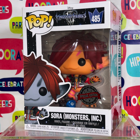 Sora (Monsters Inc) - Kingdom Hearts Disney Funko Pop 485 Vinyl Figure Exclusive