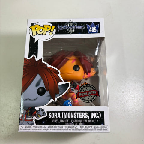 Sora (Monsters Inc) - Kingdom Hearts Disney Funko Pop 485 Vinyl Figure Exclusive